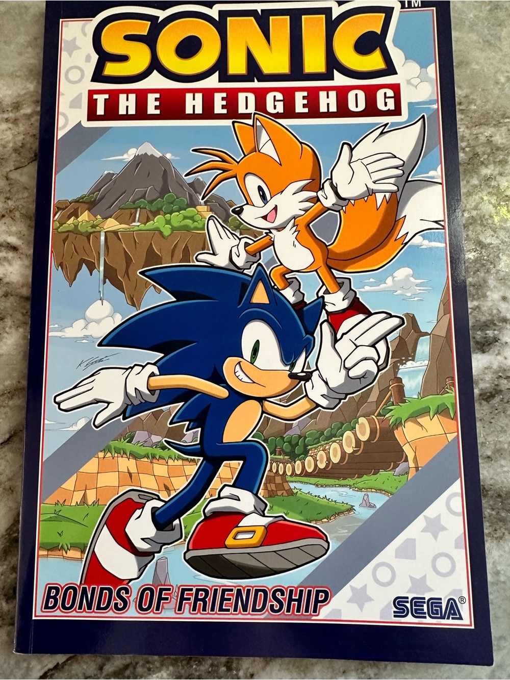 Sonic the Hedgehog Bonds of Friendship Comic - SEGA